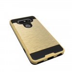 Wholesale LG V20 Iron Shield Hybrid Case (Champagne Gold)